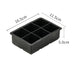 8Big Ice Tray Mold Giant Jumbo Large Food Grade Silicone Ice Cube Square Tray Mold DIY Ice Maker Ice Cube Tray - Shopsta EU