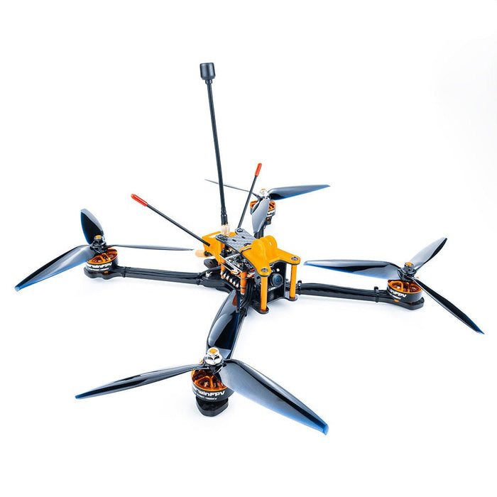 DarwinFPV Darwin129 - 7 Inch Long Range 4S FPV Racing RC Drone PNP (Payload 2KG) with 2507 1800KV Brushless Motor & M80 GPS - Perfect for Hobbyists and Professional Aerial Photography - Shopsta EU